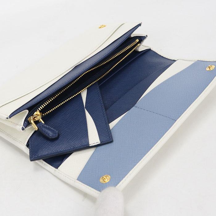PRADA（プラダ） 中古・未使用 長財布二折 1MH132 サフィアーノマルチ