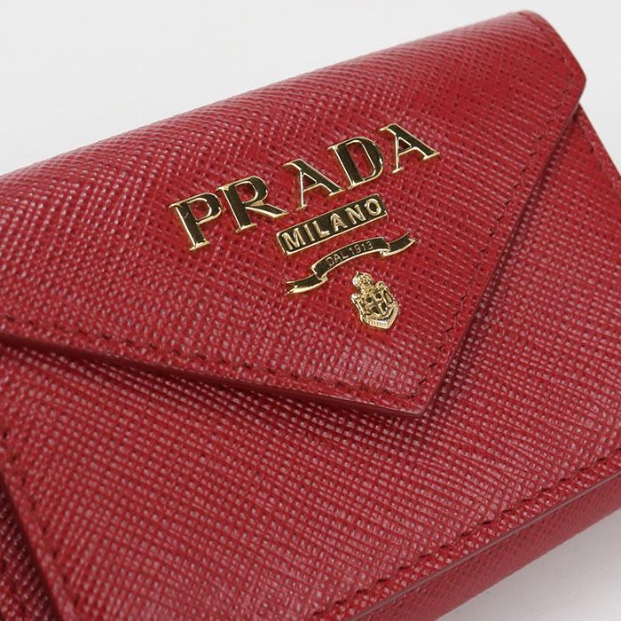 PRADA（プラダ） 中古良品 三つ折り財布 1MH021 サフィアーノレザー