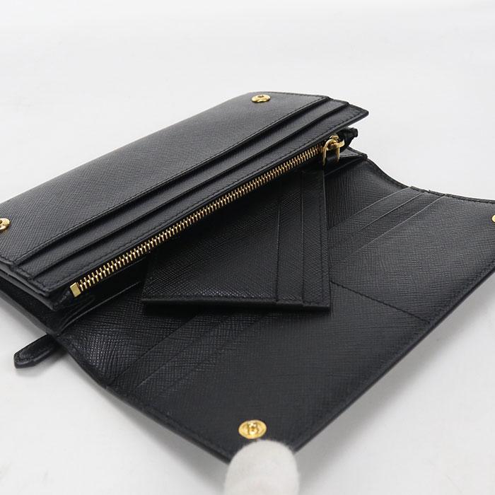 PRADA（プラダ） 中古良品 長財布二折 1MH132 2EBW F0002 サフィアーノ