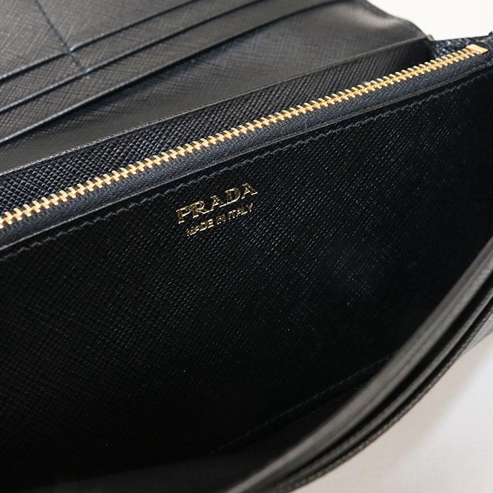 PRADA（プラダ） 中古良品 長財布二折 1MH132 2EBW F0002 サフィアーノ