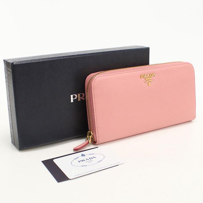 474 美品 PRADA プラダ 長財布 ラウンドファスナー ✨美品✨プラダ 