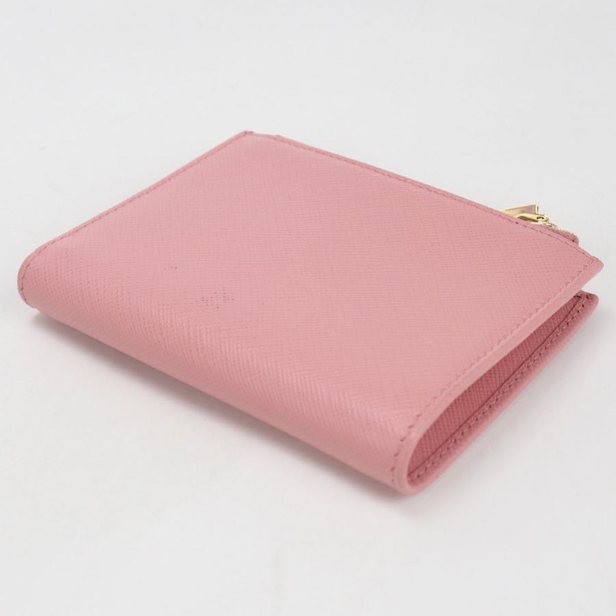PRADA（プラダ） 中古良品 二つ折り財布 1ML023 サフィアーノレザー