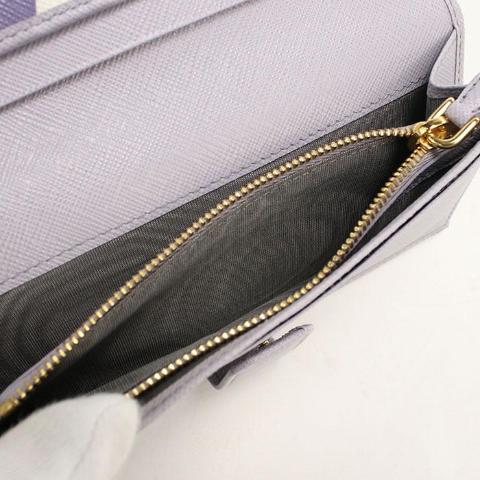 PRADA（プラダ） 中古・未使用 長財布二折 1MV025 サフィアーノマルチ