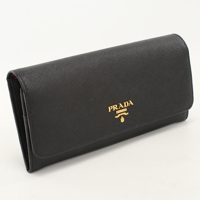 PRADA（プラダ） 中古良品 長財布二折 1MH132 サフィアーノマルチ