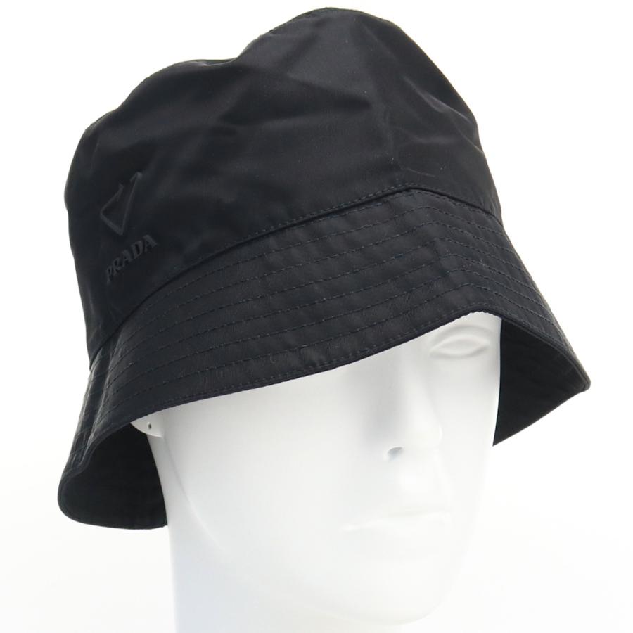 中古・未使用プラダPRADA バケットハット ＃S ポリアミド 2HC137 2DRT 