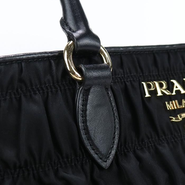 中古プラダPRADA 2WAYトートバッグ ブランド 1BA173 2DGX F0002 ブラック ランク：AB us-2 ショルダー レディース｜bighit｜09