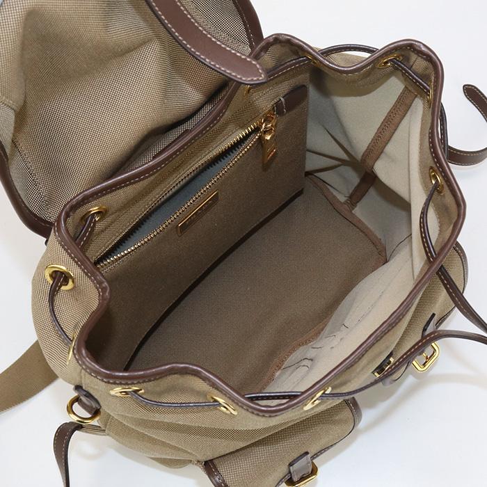 PRADA（プラダ） 中古良品 リュック バックパック ロゴ ジャガード