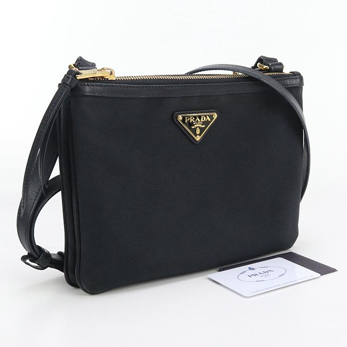 PRADA 中古良品 プラダ 斜め掛け ショルダーバッグ 1BH048 レディース  