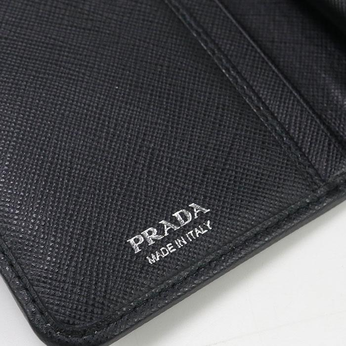 PRADA 中古美品 プラダ 二折財布 1ML225 074 F0002 PRADA 中古美品 プラダ 二折財布 1ML225 074 F0002