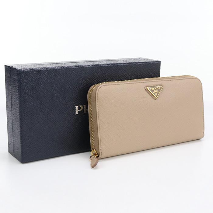 PRADA（プラダ） 中古良品 長財布ラウンドファスナー 1ML506