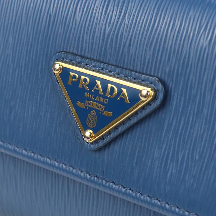 PRADA 中古良品 プラダ 三折財布 三つ折り財布 レディース PRADA 中古良品 プラダ 三折財布 三つ折り財布 レディース