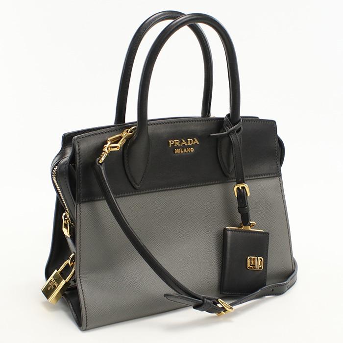 PRADA 中古良品 プラダ ハンドバッグ 1BA047 2WAY エスプラナード  