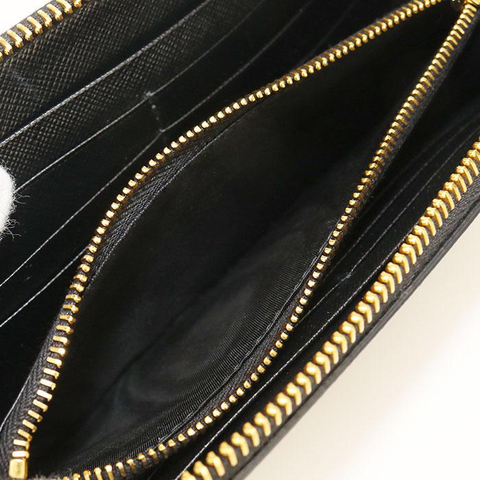 PRADA（プラダ） 中古美品 長財布ラウンドファスナー ジップアラウ
