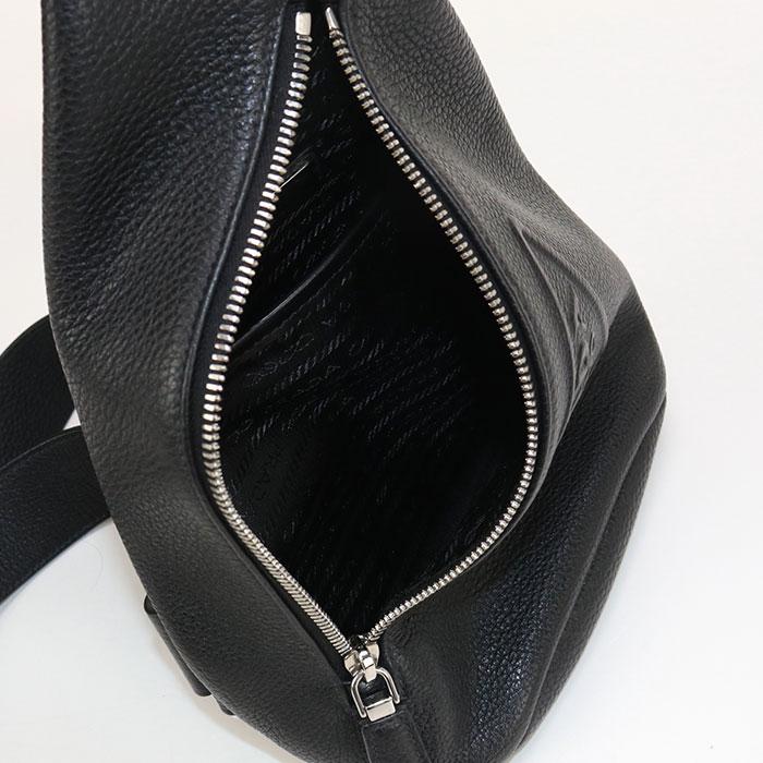 PRADA 中古良品 プラダ ボディバッグ 2VZ098 2BBE F0002 ワン  