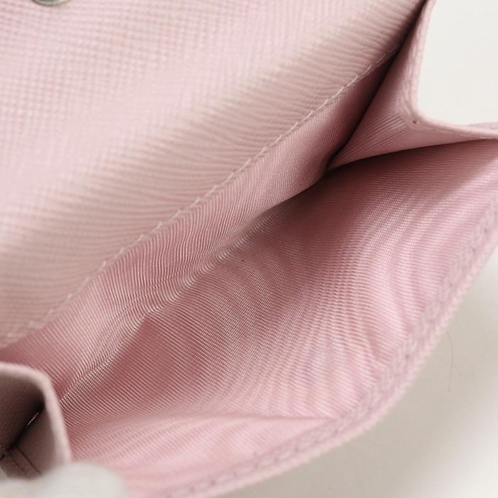 PRADA 中古・未使用 プラダ 三折財布 サフィアーノ