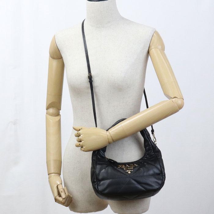 PRADA 中古美品 プラダ ハンドバッグ 1BA384 2DF0 F0002 2WAY