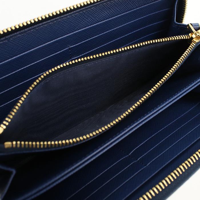 PRADA ウォレット プラダ 長財布 ラウンドジップ ラウンドファスナー 良品 PRADA 中古良品 プラダ 長財布ラウンドファスナー ジップ