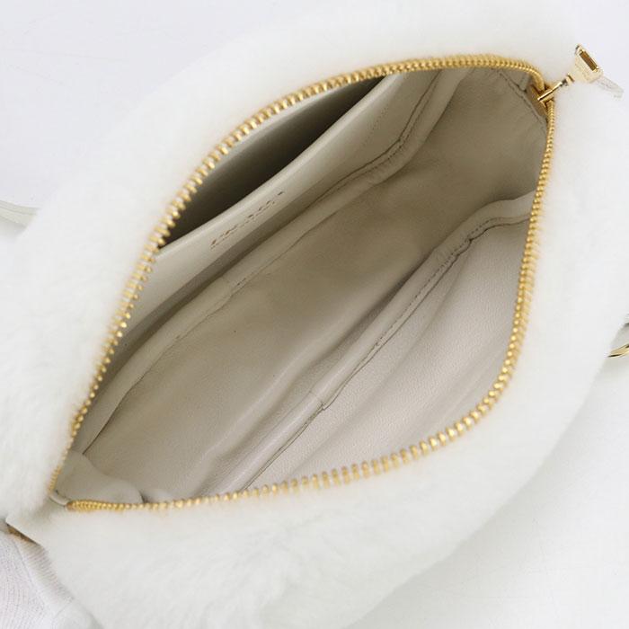 【中古・未使用】PRADA プラダ 斜め掛け ショルダーバッグ 1BH192 2EC9 F0009 レディース ホワイト PRADA（プラダ） 中古・未使用 斜め掛け ショルダーバッグ 1BH192 2EC9