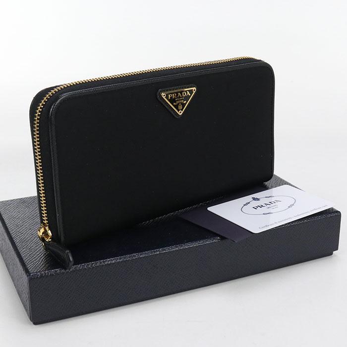 PRADA（プラダ） 中古・未使用 長財布ラウンドファスナー ジップ