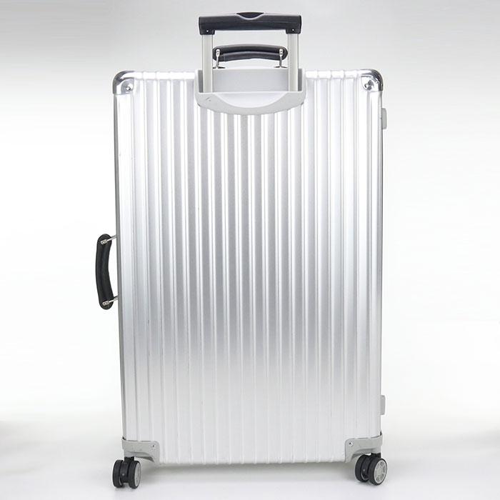 中古良品RIMOWA リモワ キャリーケース 972.73.00.4 クラシック チェックインL ユニセックス シルバー RIMOWA（リモワ） 中古良品 キャリーケース 972.73.00.4 クラシック