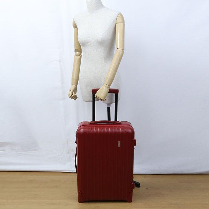 良品 軽量 RIMOWA リモワ サルサ 64L 2輪キャリーケース レッド 赤