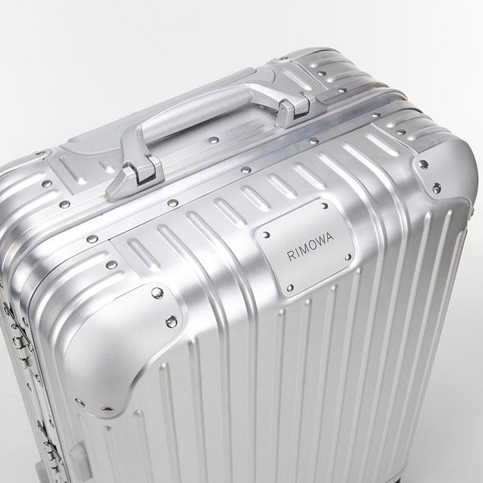 RIMOWA シルバー リモワ　キャリーケース 二輪　シルバー　機内持ち込み可 楽天市場】シルバー（ブランドリモワ）（スーツケース・キャリーバッグ