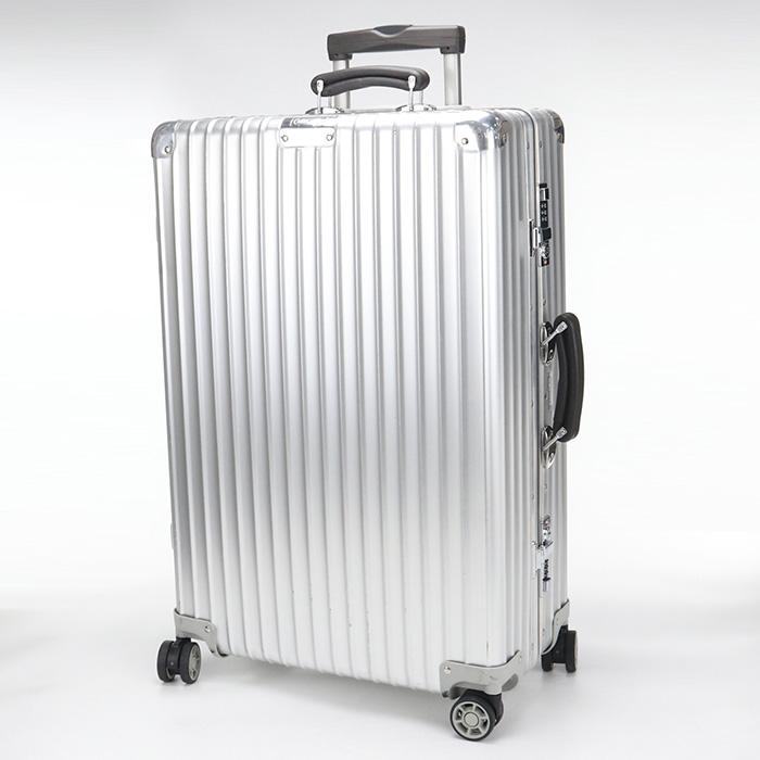 リモワ リモワ RIMOWA シルバー ストライプキャリーケース RIMOWA（リモワ） 中古良品 キャリーケース 974.63 クラシックフライト
