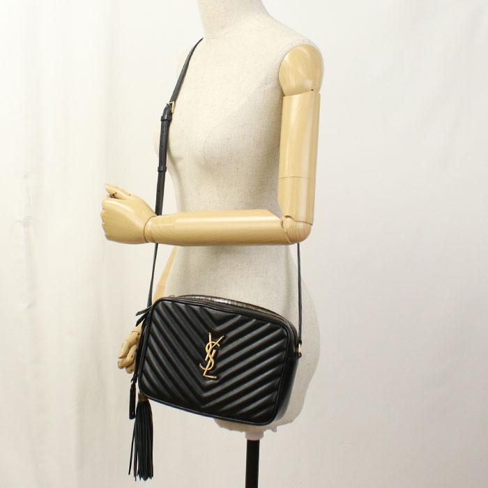 SAINT LAURENT 中古良品 サンローラン ショルダーバッグ 520534 カメラ