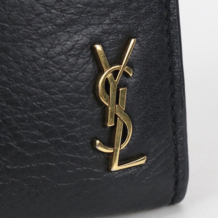 SAINT LAURENT 中古良品 サンローラン 二つ折り財布 635265 レディース