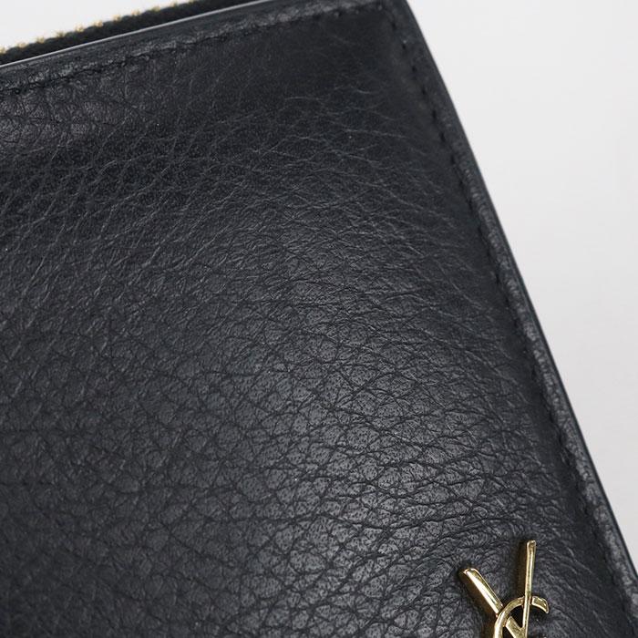SAINT LAURENT 中古良品 サンローラン 二つ折り財布 635265 レディース