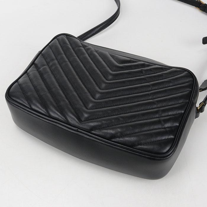SAINT LAURENT 中古良品 サンローラン 斜め掛け ショルダーバッグ