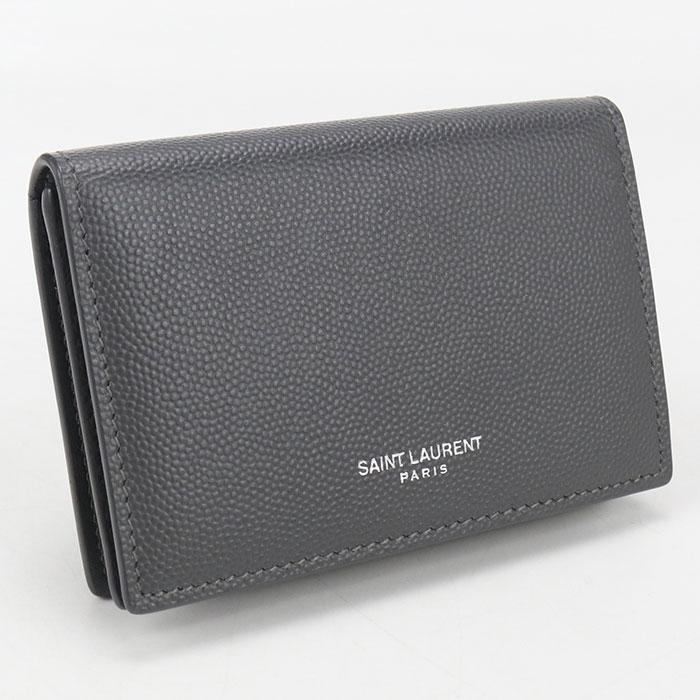 SAINT LAURENT 中古美品 サンローラン 名刺入れ 469338 ビジネス