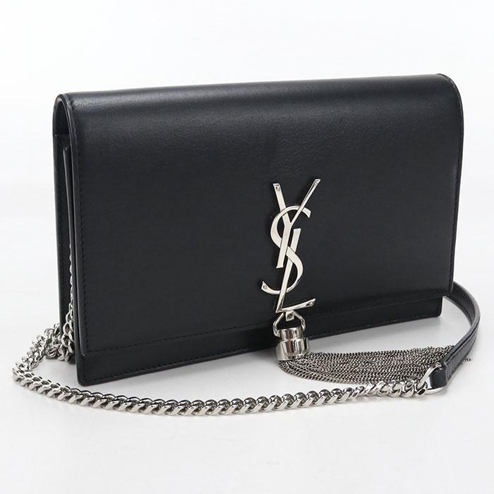 SAINT LAURENT 中古良品 サンローラン チェーンウォレット 452159