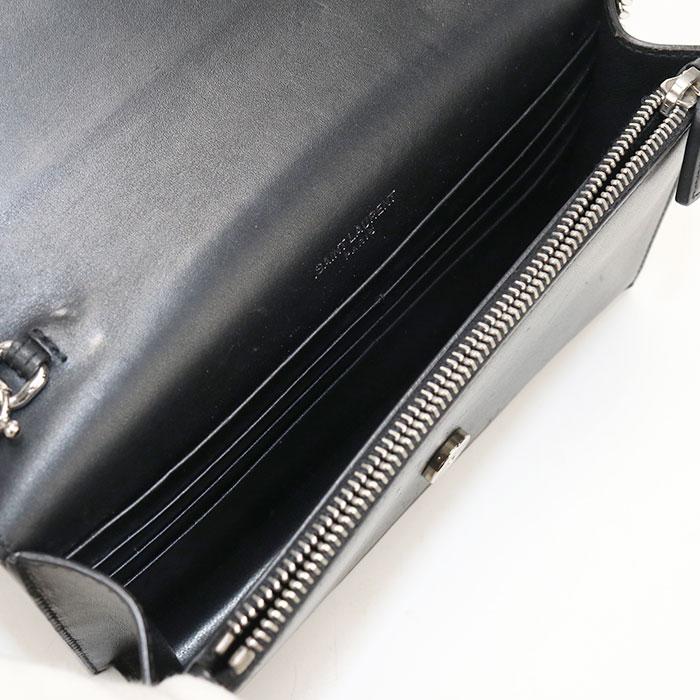SAINT LAURENT 中古良品 サンローラン チェーンウォレット 452159