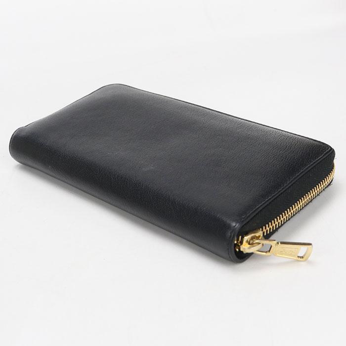 サンローラン フルジップウォレット 352904 長財布ラウンドファスナー SAINT LAURENT 中古良品 サンローラン 長財布ラウンドファスナー