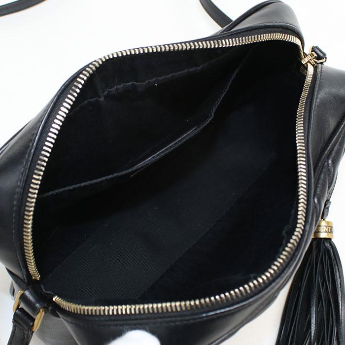 SAINT LAURENT 中古良品 サンローラン 斜め掛け ショルダーバッグ