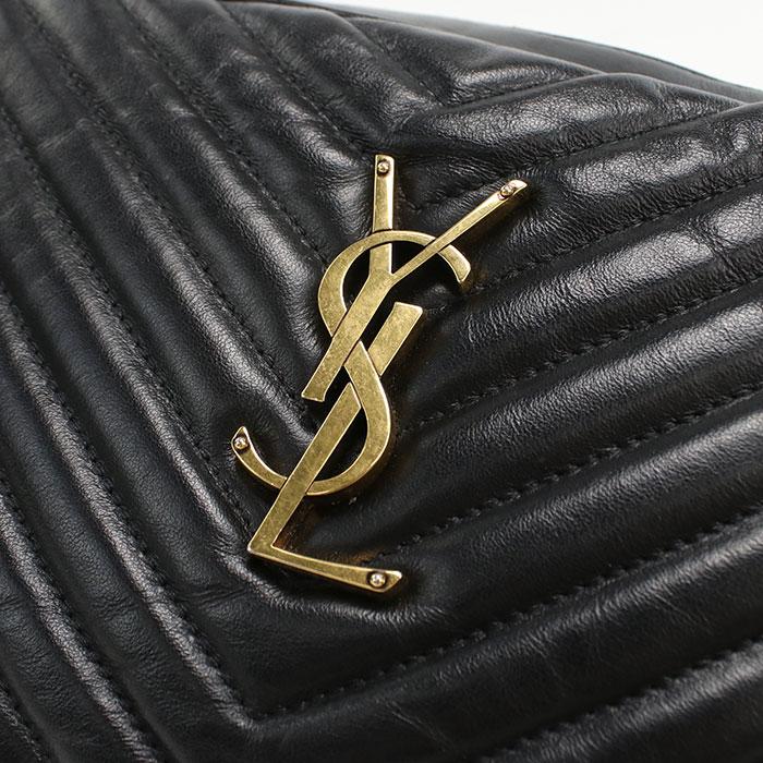 SAINT LAURENT 中古良品 サンローラン 斜め掛け ショルダーバッグ