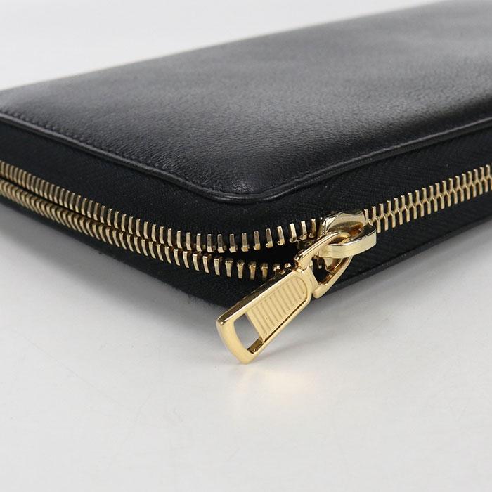 SAINT LAURENT 中古・未使用 サンローラン 長財布ラウンドファスナー