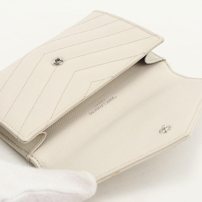 SAINT LAURENT 中古美品 サンローラン 名刺入れ 414404 スモール 