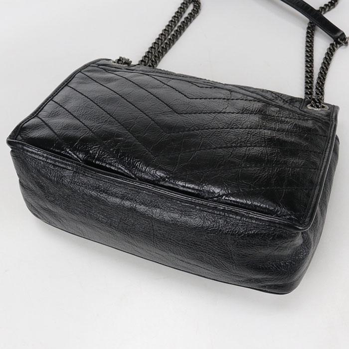 SAINT LAURENT 中古良品 サンローラン ショルダーバッグ 498894 ニキ 