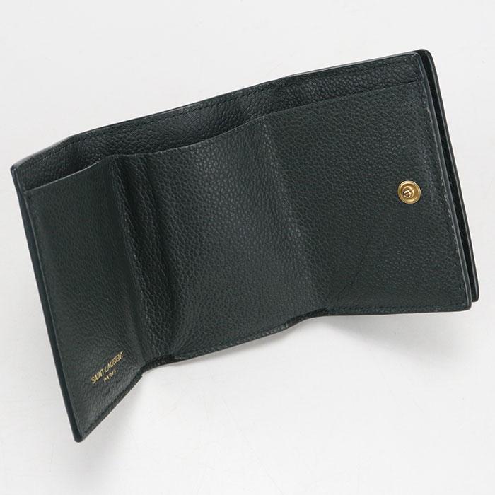 サンローラン タイニーウォレット オリガミ 669959 三つ折り財布 SAINT LAURENT 中古良品 サンローラン 三つ折り財布 669959 タイニー