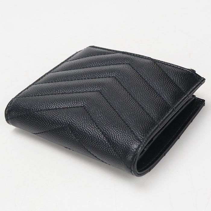 SAINT LAURENT 中古良品 サンローラン 二つ折り財布 575879 バイ
