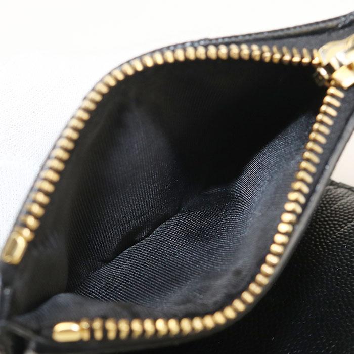 SAINT LAURENT 中古良品 サンローラン 二つ折り財布 575879 バイ