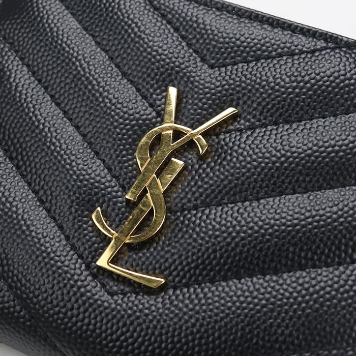 SAINT LAURENT 中古良品 サンローラン 二つ折り財布 575879 バイ