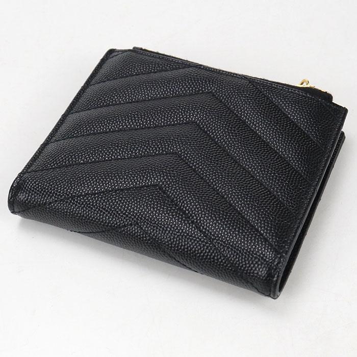 サンローラン バイフォールドウォレット モノグラム 575879 二つ折り財布 SAINT LAURENT 中古美品 サンローラン 二つ折り財布 575879 バイ