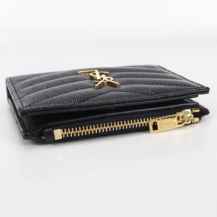 SAINT LAURENT 中古美品 サンローラン 二つ折り財布 575879 バイ 