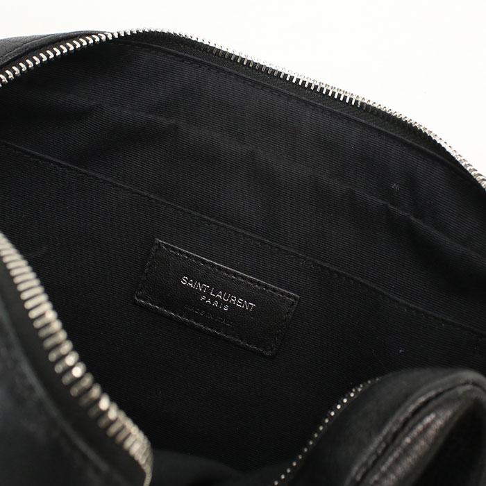 SAINT LAURENT 中古良品 サンローラン 斜め掛け ショルダーバッグ