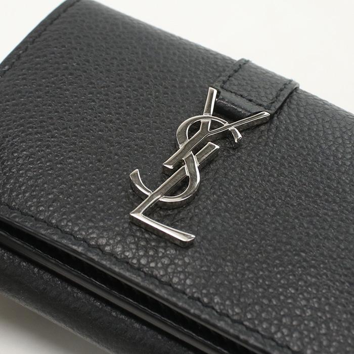 SAINT LAURENT 中古良品 サンローラン 三つ折り財布 669959 オリガミ