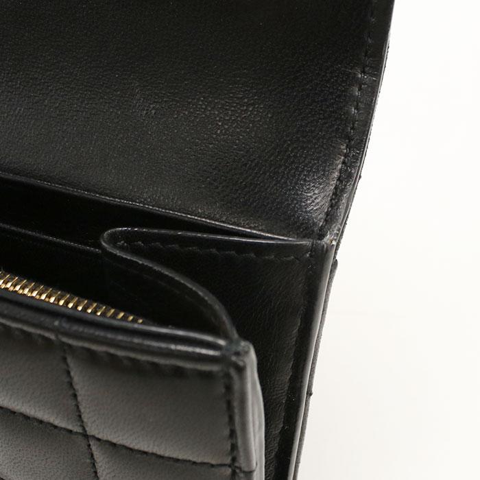 SAINT LAURENT 中古良品 サンローラン 長財布二折 801688 ラージ