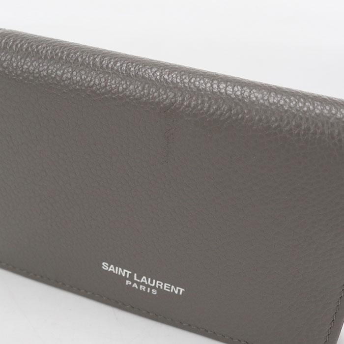 SAINT LAURENT 中古美品 サンローラン 名刺入れ 468994 ビジネスカード